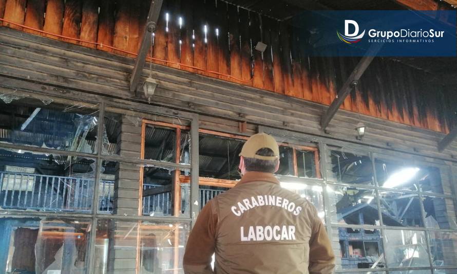 Investigan incendio que destruyó Centro Cultural Indígena “Trafkintuwe" de Panguipulli