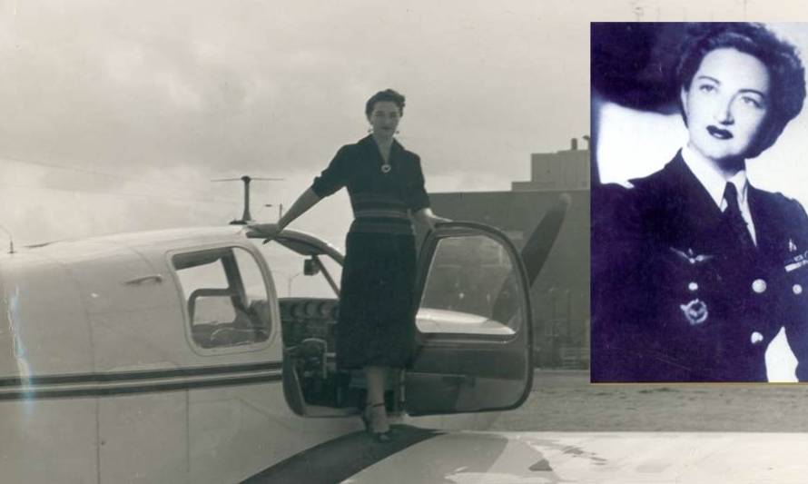 Margot, la riobuenina que hizo historia en la aviación chilena