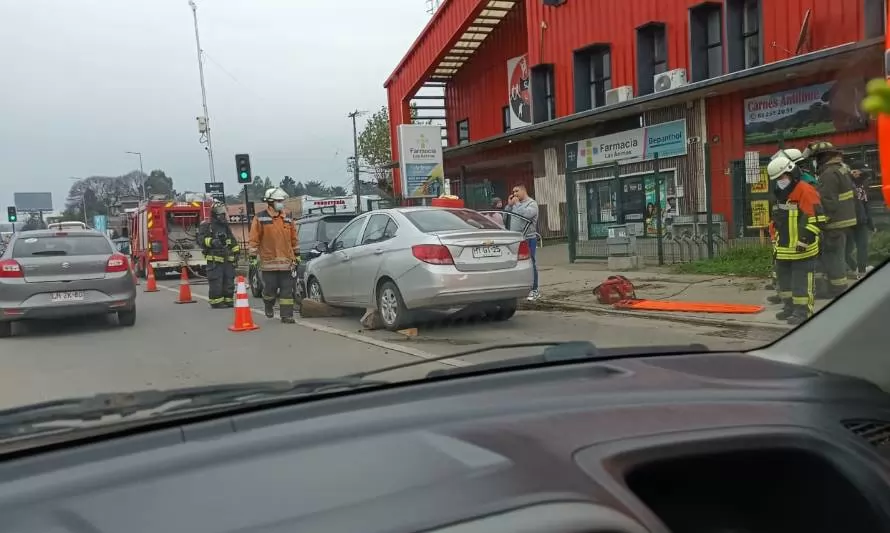 Reportan accidente vehicular en Las Ánimas
