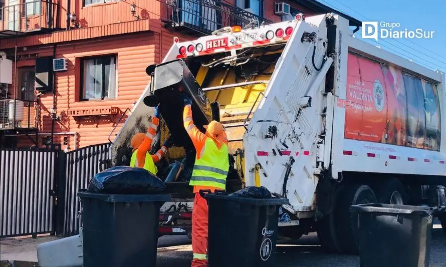 Recolectores de residuos domiciliarios celebrarán su día por primera vez en Valdivia