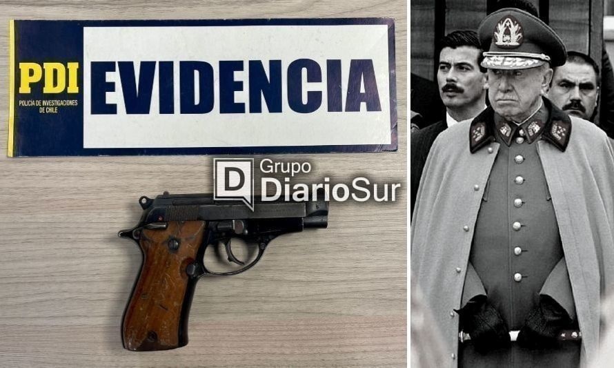 Anuncian investigación por “arsenal” de Pinochet: una de sus armas terminó en manos de menor de 15 años en Valdivia