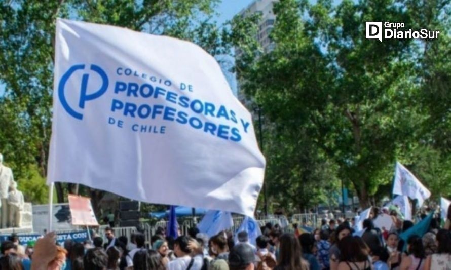 Profesores se movilizarán este miércoles en Los Ríos