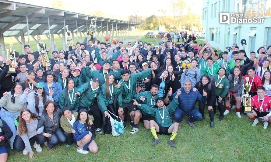 En Valdivia se disputaron la Olimpiadas Santo Tomás zona sur