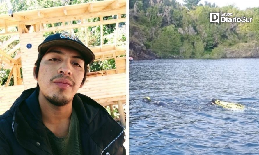 Confirman identidad de náufrago que sigue desaparecido en el lago Ranco