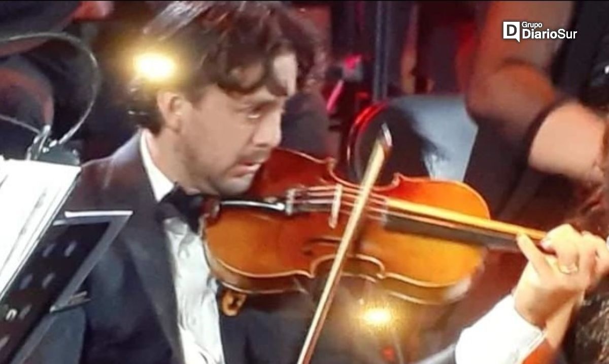 Violinista valdiviano tocó con Bocelli: “Mi espíritu todavía está en la Quinta Vergara”
