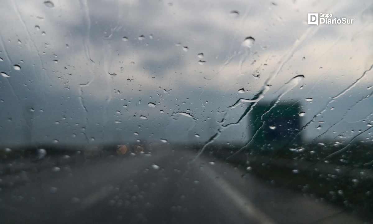 Frente de mal tiempo caerá sobre Los Ríos desde las próximas horas